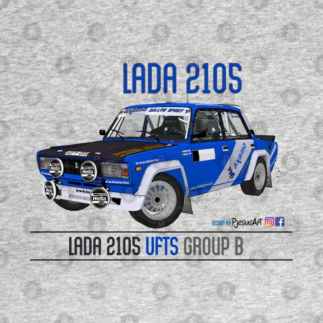 Lada 2105 VFTS Group B Front 02 by PjesusArt